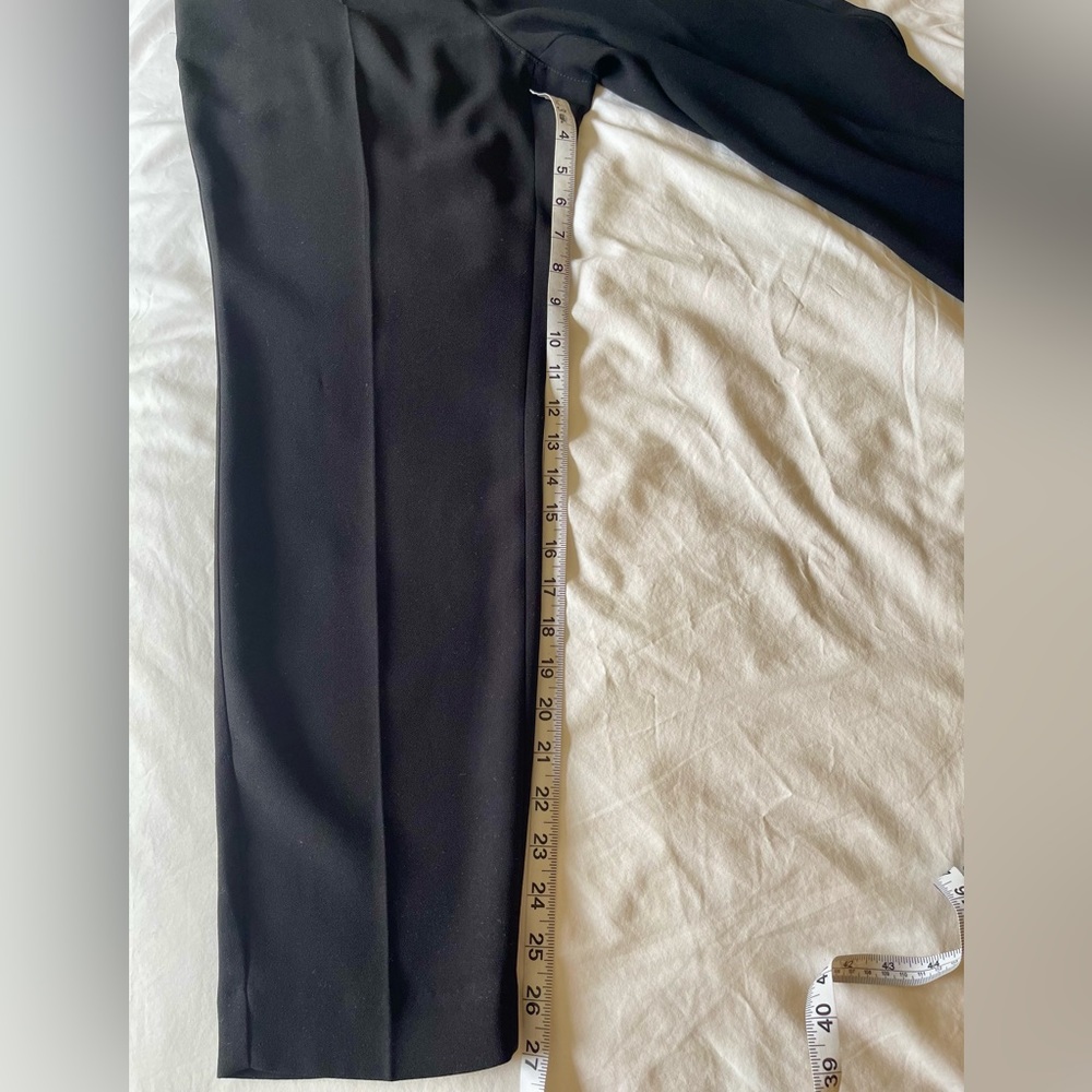 Express | High Rise Pull-on Ankle Pant | Size S | Black - Picture 10 of 11